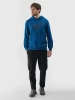 Męska bluza dresowa z kapturem 4FWMM00TSWSM1766 morski