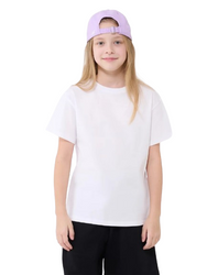 Dziewczęcy t-shirt koszulka 4FJWMM00TTSHF2332 biały