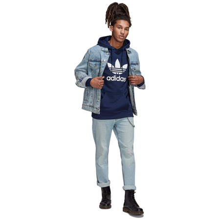 Bluza z kapturem Męska adidas Clssics Trefoil HK5298