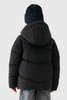 Chłopięca kurtka puchowa 4FJWAW25TDJAM622 czarna