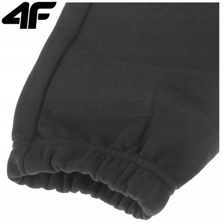 Spodnie dresowe joggery damskie 4F 4FWMM00TTROF1138 czarne