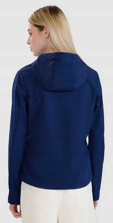 Kurtka damska softshell 4F 4FWSS25TSOFF320 granat