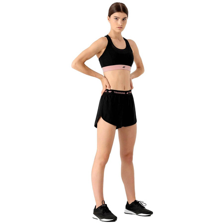 Stanik Sportowy Treningowy Biustonosz 4F H4Z21-STAD018 CZARNY