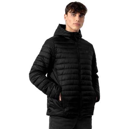 Kurtka puchowa Męska 4F H4Z22 KUMP004 czarna
