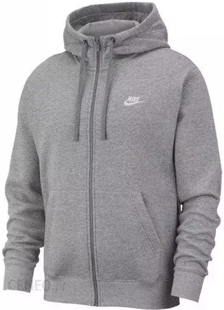 Bluza Męska z kapturem Nike Sportswear Club rozpinana BV2645-063