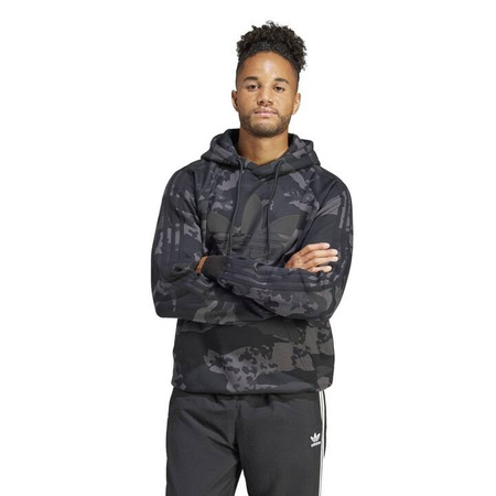 Bluza sportowa męska adidas z kapturem IS2898 BLUZACAMO HOODIE