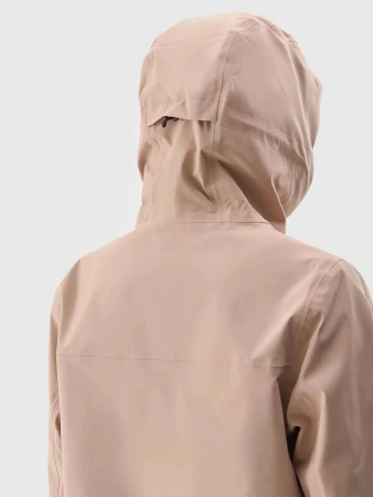 Kurtka techniczna damska 4F 4FWSS25TTJAF702 beż