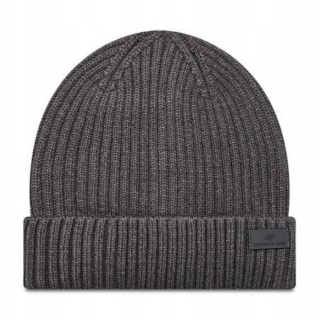 Czapka Zimowa Męska 4F szara H4Z21 CAM003