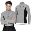 Bluza Męska Polarowa 4F H4Z21 BIMP034 jasny szary