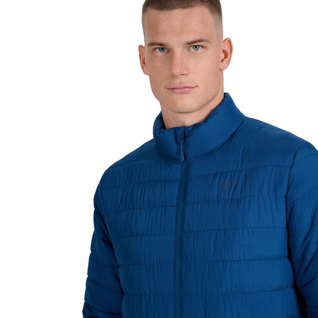 Kurtka męska pikowana 4F granat 4FWAW25TDJAM597