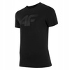 Koszulka męska 4F bawełniana WSS24-TTSHM1155 czarna