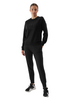 Spodnie Dresowe Damskie 4F AW23TTROF474 czarne