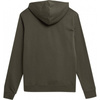 Bluza Męska z kapturem khaki 4FAW23TSWSM0773