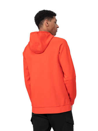 Bluza Męska 4F z kapturem H4L22-BLM012 pomarańcz