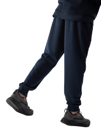 Spodnie Dresowe Męskie 4F AW23TTROM451 granatowe