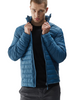 Kurtka Męska puchowa Pikowana 4F AW23TDJAM239 denim