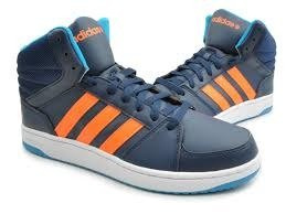 ADIDAS BUTY F98398 HOOPS VS MID GRANATOWY