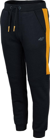 Chłopięce Spodnie Dresowe 4F HJZ22 JSPMD002 granat