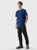 Męski t-shirt koszulka basic 4F 4FWMM00TTSHM2256 morski