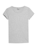 Koszulka T-shirt Damski 4F z nadrukiem H4L22 TSD353 szary