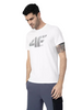Koszulka Męska 4F biały 4FSS23-TTSHM309