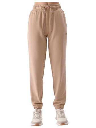 Spodnie dresowe 4F damskie 4FWSS25TTROF0993 beż