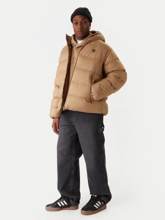 Kurtka zimowa puchowa adidas JX4121 beżowa