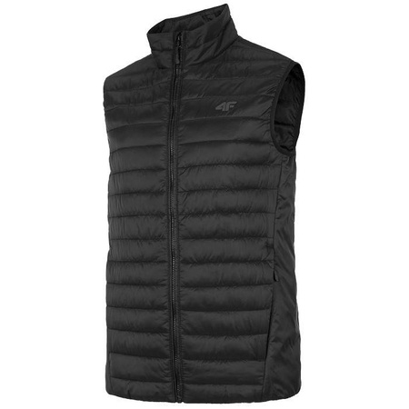 Bezrękawnik Pikowany Kamizelka Puchowa Męski 4F H4L22 KUMP001 czarny
