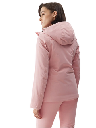Kurtka narciarska Damska 4F AW23TJACF120 różowa