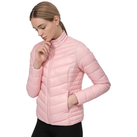Kurtka Damska Przejściowa 4F H4L22-KUDP003 różowa