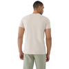 Koszulka męska t-shirt 4F 4FWSS25TTSHM2004 kremowa