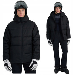 Kurtka narciarska codzienna męska 4FWAW25TTJAM0788 czarna