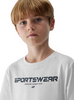 Koszulka T-shirt dziecięcy 4FJAW23TTSHM0797 biała