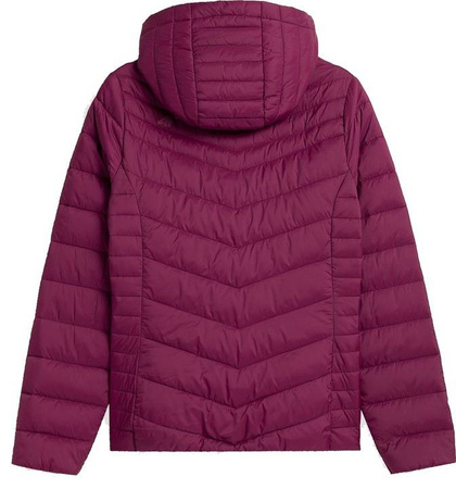 Kurtka Damska Pikowana Przejściowa 4F H4Z21-KUDP003 BURGUND