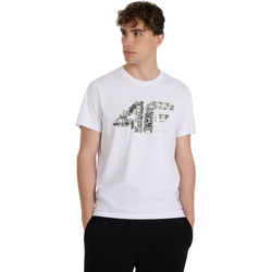 Koszulka męska t-shirt 4FWAW25TTSHM3132 biała