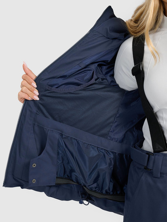 Kurtka narciarska codzienna damska 4FWAW25TTJAF0955 granat