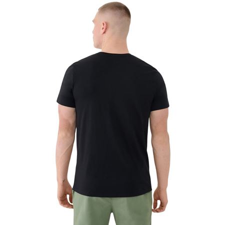 Koszulka męska t-shirt 4F 4FWSS25TTSHM1974 czarny