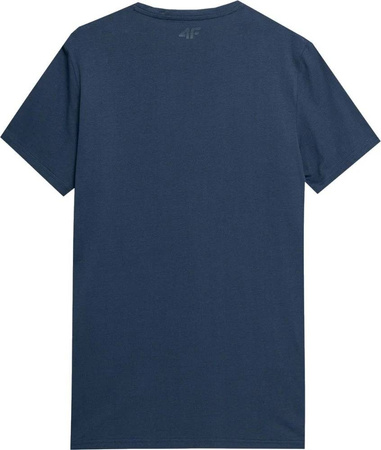 Koszulka T-shirt Męski 4F SS23TTSHM304 granat