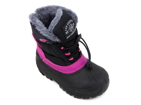 Buty Zimowe Śniegowce Dziecięce Lee Cooper LCJ-21-44-0523K