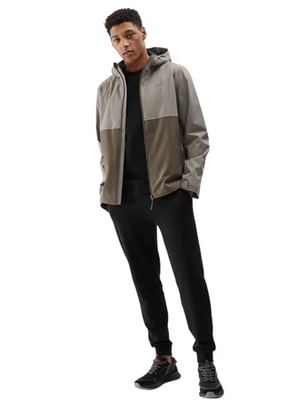 Kurtka męska z kapturem 4F WSS24-TTJAM444 beż