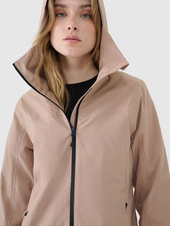 Kurtka techniczna damska 4F 4FWSS25TTJAF702 beż