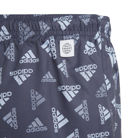 Szorty Krótkie spodenki Kąpielowe Dziecięce adidas Logo Print CLX IC7695