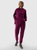 Bluza dresowa damska z kapturem fioletowa 4F WSS24 TSWSF0955
