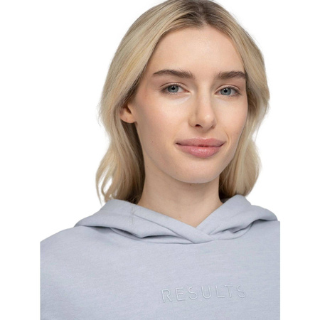 Bluza Damska 4F z kapturem H4L22 BLD031 niebieska