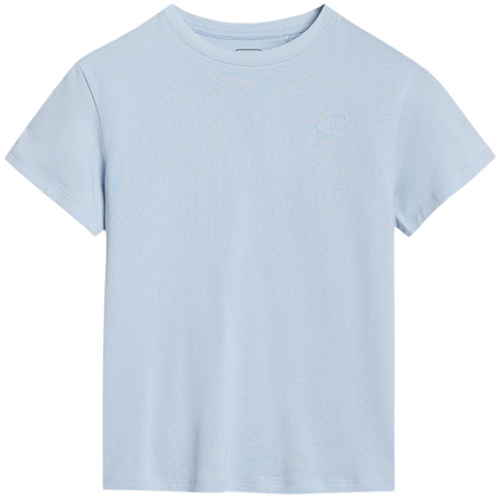 Koszulka chłopięca t-shirt 4FJWSS25TTSHM2324 niebieski
