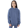 Bluza dresowa z kapturem dziewczęca 4F HJZ22-JBLD003 denim