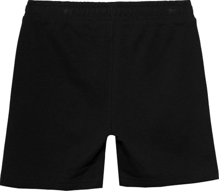 Spodenki chłopięce dresowe 4F 4FJWSS24TSHOM272 czarne