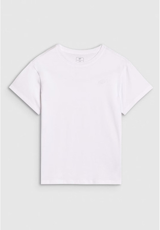 Koszulka chłopięca t-shirt 4FJWMM00TTSHM2330 biały