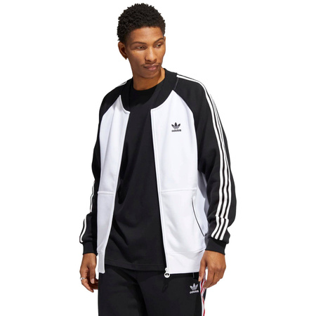 Bluza męska Adidas rozpinana FLEECE TRACK HC2080