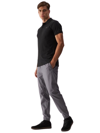 Koszulka męska polo 4F 4FWMM00TPTSM316 czarna